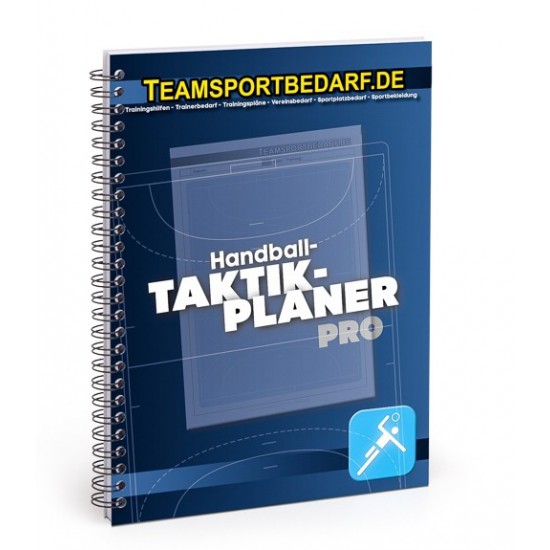 Handbal tactische planner PRO - 100 pagina's (Set 5 stuks)