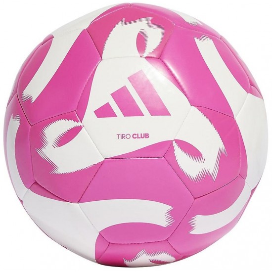 Training Bal Adidas Tiro Club Roze/Wit - Maat 3