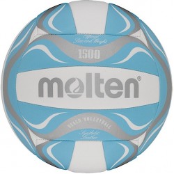 Molten beach volleybal BV1500 Maat 5 - Licht Blauw