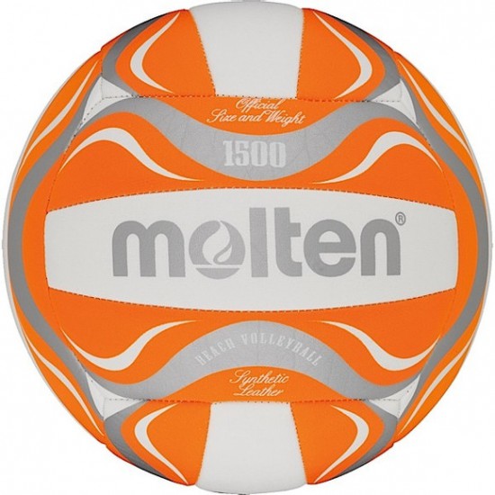 Molten beach volleybal BV1500 Maat 5 - Oranje